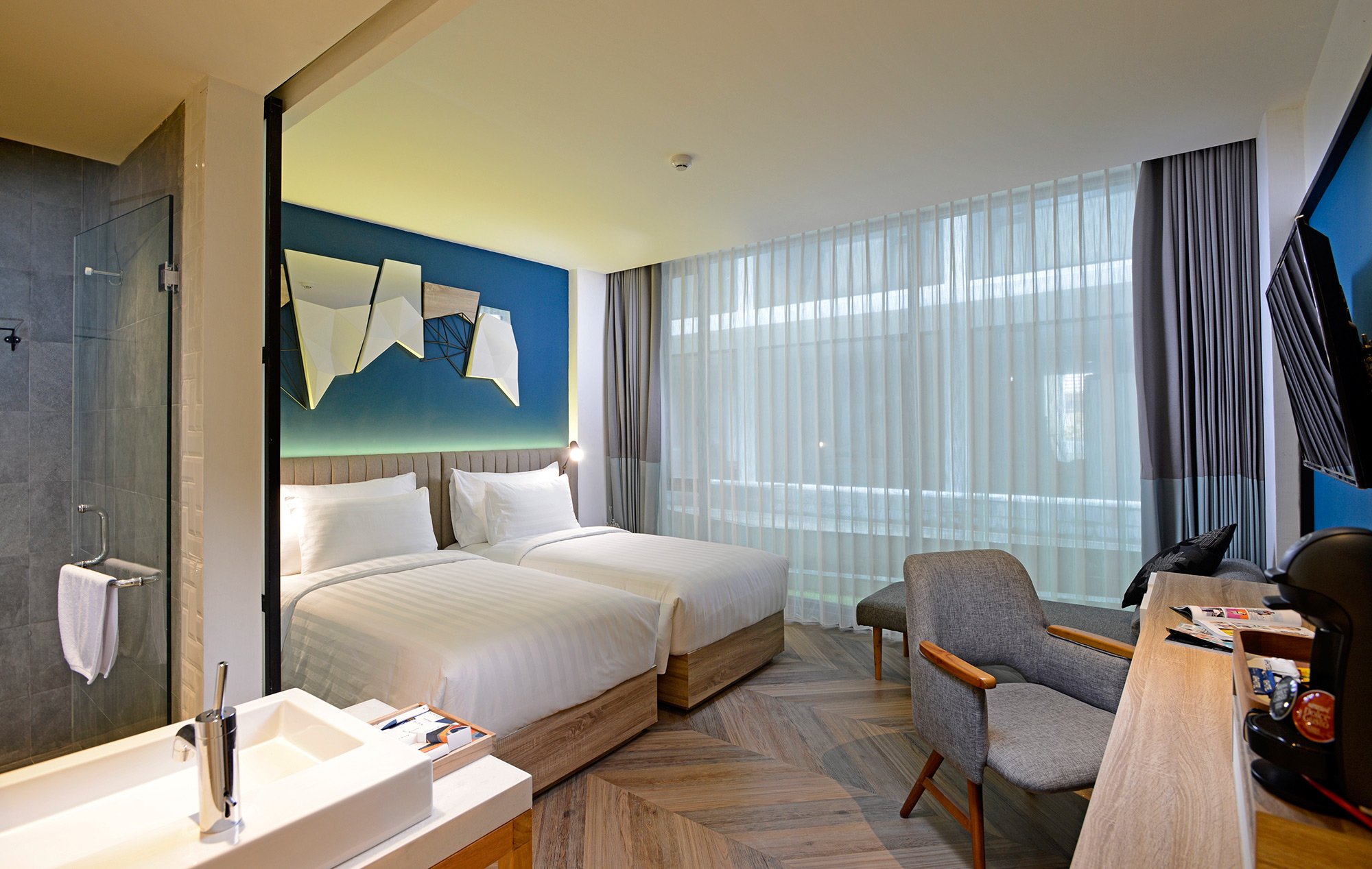 Artotel Hotel - Alpines Batu Surabaya Hotel Interior and Architecture Photography - Chendra Cahyadi as a photographer took the Hotel photography of Artotel Hotel - Alpines at Batu. Artotel Hotel - Alpines Batu, the perfect destination for a memorable weekend getaway with family.
